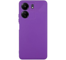 Чохол Silicone Cover Lakshmi Full Camera (A) для Xiaomi Redmi 13C / Poco C65 Фіолетовий / Purple