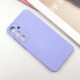Чохол Silicone Cover Lakshmi Full Camera (A) для Samsung Galaxy S24+ Бузковий / Dasheen