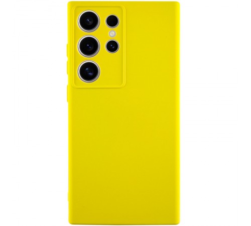 Чохол Silicone Cover Lakshmi Full Camera (A) для Samsung Galaxy S24 Ultra Жовтий / Flash Чохол Silicone Cover Lakshmi Full Camera (A) для Samsung Galaxy S24 Ultra Жовтий / Flash