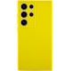 Чохол Silicone Cover Lakshmi Full Camera (A) для Samsung Galaxy S24 Ultra Жовтий / Flash