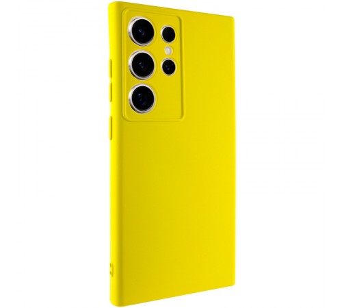 Чохол Silicone Cover Lakshmi Full Camera (A) для Samsung Galaxy S24 Ultra Жовтий / Flash Чохол Silicone Cover Lakshmi Full Camera (A) для Samsung Galaxy S24 Ultra Жовтий / Flash