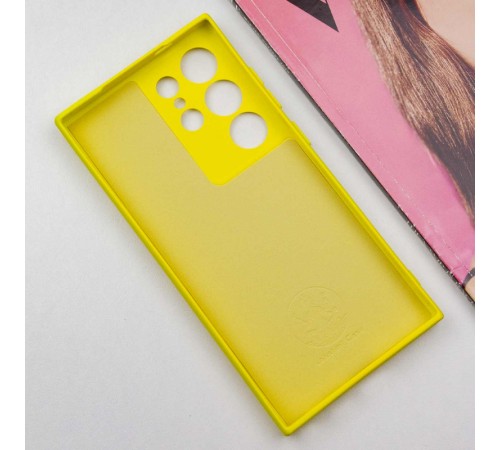Чохол Silicone Cover Lakshmi Full Camera (A) для Samsung Galaxy S24 Ultra Жовтий / Flash Чохол Silicone Cover Lakshmi Full Camera (A) для Samsung Galaxy S24 Ultra Жовтий / Flash