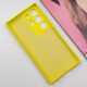 Чохол Silicone Cover Lakshmi Full Camera (A) для Samsung Galaxy S24 Ultra Жовтий / Flash