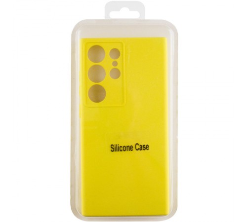 Чохол Silicone Cover Lakshmi Full Camera (A) для Samsung Galaxy S24 Ultra Жовтий / Flash Чохол Silicone Cover Lakshmi Full Camera (A) для Samsung Galaxy S24 Ultra Жовтий / Flash
