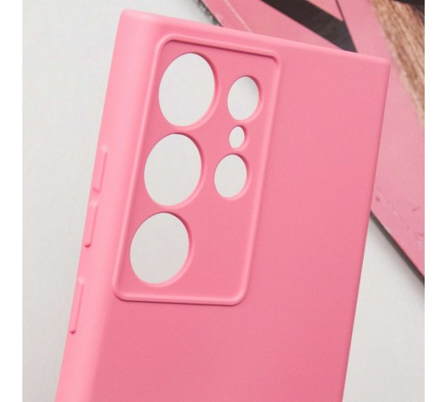 Чохол Silicone Cover Lakshmi Full Camera (A) для Samsung Galaxy S24 Ultra Рожевий / Pink Чохол Silicone Cover Lakshmi Full Camera (A) для Samsung Galaxy S24 Ultra Рожевий / Pink