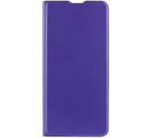 Шкіряний чохол книжка GETMAN Elegant (PU) для Motorola Moto E40 Фіолетовий