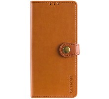 Шкіряний чохол книжка GETMAN Gallant (PU) для Samsung Galaxy S24 Ultra Коричневий