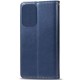Шкіряний чохол книжка GETMAN Gallant (PU) для Xiaomi Redmi 13C / Poco C65 Синій