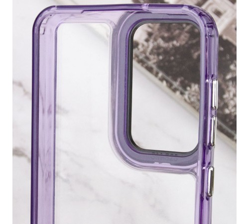 Чохол TPU+PC Colorside для Samsung Galaxy S24+ Purple Чохол TPU+PC Colorside для Samsung Galaxy S24+ Purple