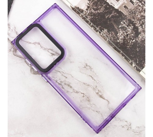 Чохол TPU+PC Colorside для Samsung Galaxy S24 Ultra Purple Чохол TPU+PC Colorside для Samsung Galaxy S24 Ultra Purple