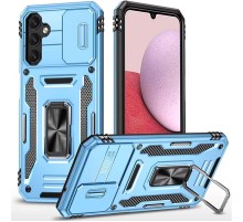 Ударостійкий чохол Camshield Army Ring для Samsung Galaxy S23 FE Блакитний / Light Blue