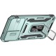 Ударостійкий чохол Camshield Army Ring для Samsung Galaxy S23 FE Зелений / Light Green