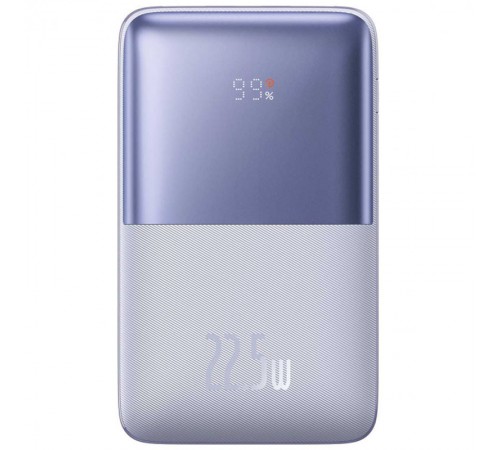 Портативний ЗП Baseus Bipow Pro Digital Display 22.5W 20000 mAh (PPBD03000) Purple Портативний ЗП Baseus Bipow Pro Digital Display 22.5W 20000 mAh (PPBD03000) Purple