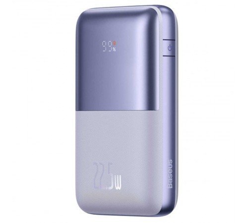 Портативний ЗП Baseus Bipow Pro Digital Display 22.5W 20000 mAh (PPBD03000) Purple Портативний ЗП Baseus Bipow Pro Digital Display 22.5W 20000 mAh (PPBD03000) Purple