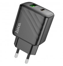 МЗП Hoco CS23A Sunlight PD30W+QC3.0 (1USB-A/1C) Black
