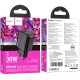 МЗП Hoco CS23A Sunlight PD30W+QC3.0 (1USB-A/1C) Black
