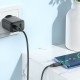 МЗП Hoco CS23A Sunlight PD30W+QC3.0 (1USB-A/1C) + кабель Type-C to Type-C Black