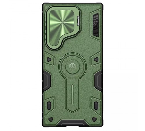 TPU+PC чохол Nillkin CamShield Armor Prop для Samsung Galaxy S24 Ultra Dark Green TPU+PC чохол Nillkin CamShield Armor Prop для Samsung Galaxy S24 Ultra Dark Green