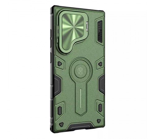 TPU+PC чохол Nillkin CamShield Armor Prop для Samsung Galaxy S24 Ultra Dark Green TPU+PC чохол Nillkin CamShield Armor Prop для Samsung Galaxy S24 Ultra Dark Green