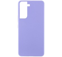 Чохол Silicone Cover Lakshmi (AAA) для Samsung Galaxy S21 FE Бузковий / Dasheen