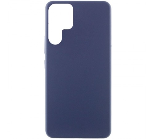 Чохол Silicone Cover Lakshmi (AAA) для Samsung Galaxy S22 Ultra Темно-синій / Midnight blue