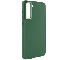 TPU чохол Bonbon Metal Style для Samsung Galaxy S24 Зелений / Army green