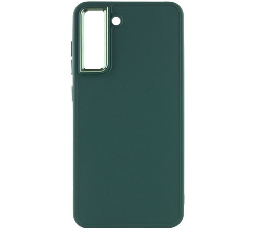 TPU чохол Bonbon Metal Style для Samsung Galaxy S24 Зелений / Pine green TPU чохол Bonbon Metal Style для Samsung Galaxy S24 Зелений / Pine green