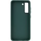 TPU чохол Bonbon Metal Style для Samsung Galaxy S24 Зелений / Pine green