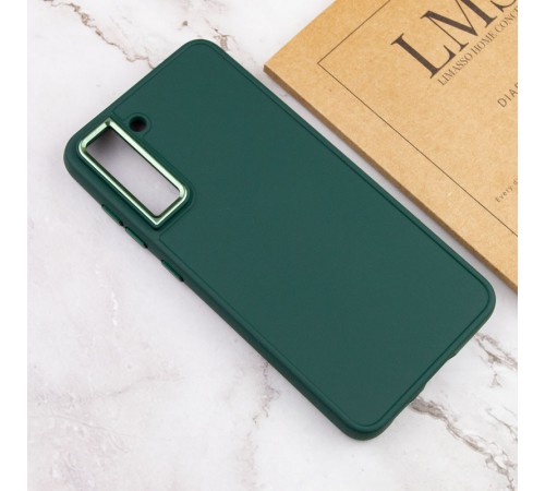 TPU чохол Bonbon Metal Style для Samsung Galaxy S24 Зелений / Pine green TPU чохол Bonbon Metal Style для Samsung Galaxy S24 Зелений / Pine green