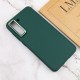 TPU чохол Bonbon Metal Style для Samsung Galaxy S24 Зелений / Pine green