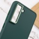 TPU чохол Bonbon Metal Style для Samsung Galaxy S24 Зелений / Pine green