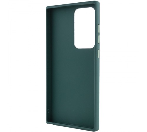 TPU чохол Bonbon Metal Style для Samsung Galaxy S24 Ultra Зелений / Pine green TPU чохол Bonbon Metal Style для Samsung Galaxy S24 Ultra Зелений / Pine green