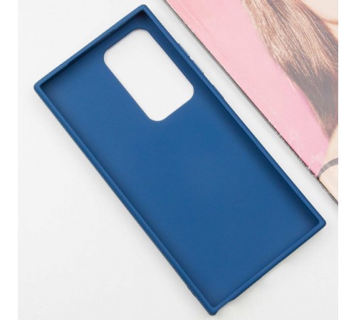 TPU чохол Bonbon Metal Style для Samsung Galaxy S24 Ultra Синій / Denim Blue TPU чохол Bonbon Metal Style для Samsung Galaxy S24 Ultra Синій / Denim Blue