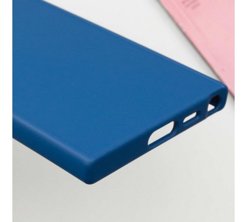 TPU чохол Bonbon Metal Style для Samsung Galaxy S24 Ultra Синій / Denim Blue TPU чохол Bonbon Metal Style для Samsung Galaxy S24 Ultra Синій / Denim Blue