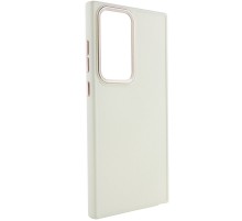 TPU чохол Bonbon Metal Style для Samsung Galaxy S24 Ultra Білий / White