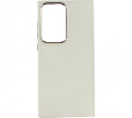 TPU чохол Bonbon Metal Style для Samsung Galaxy S24 Ultra Білий / White TPU чохол Bonbon Metal Style для Samsung Galaxy S24 Ultra Білий / White