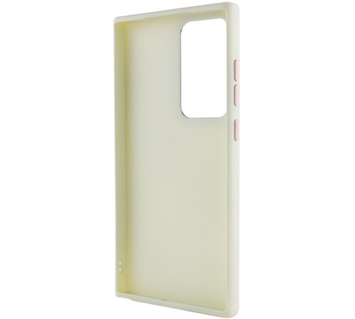 TPU чохол Bonbon Metal Style для Samsung Galaxy S24 Ultra Білий / White TPU чохол Bonbon Metal Style для Samsung Galaxy S24 Ultra Білий / White