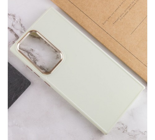 TPU чохол Bonbon Metal Style для Samsung Galaxy S24 Ultra Білий / White TPU чохол Bonbon Metal Style для Samsung Galaxy S24 Ultra Білий / White