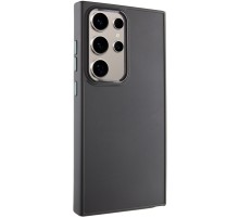 TPU чохол Bonbon Metal Style для Samsung Galaxy S24 Ultra Чорний / Black