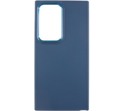 TPU чохол Bonbon Metal Style для Samsung Galaxy S24 Ultra Синій / Cosmos blue TPU чохол Bonbon Metal Style для Samsung Galaxy S24 Ultra Синій / Cosmos blue