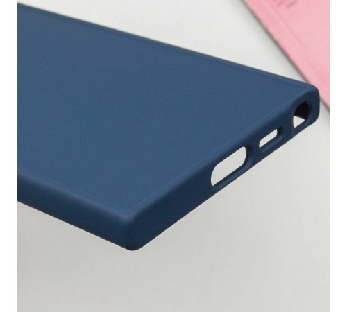 TPU чохол Bonbon Metal Style для Samsung Galaxy S24 Ultra Синій / Cosmos blue TPU чохол Bonbon Metal Style для Samsung Galaxy S24 Ultra Синій / Cosmos blue