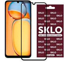 Захисне скло SKLO 3D для Xiaomi Redmi 13C / Poco C65 Чорний