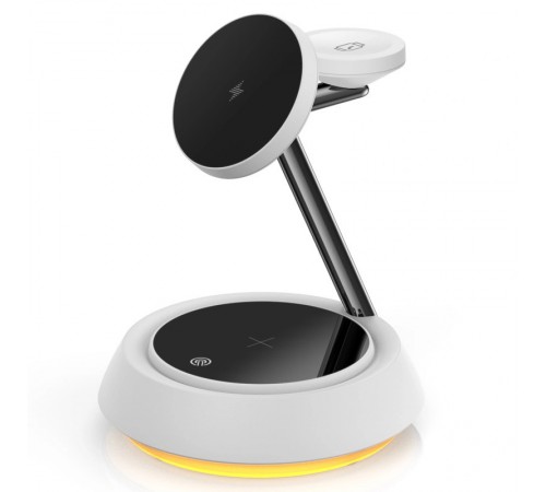 БЗП WIWU Wi-W002 3 in 1 wireless charger White БЗП WIWU Wi-W002 3 in 1 wireless charger White