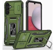 Ударостійкий чохол Camshield Army Ring для Samsung Galaxy S24+ Оливковий / Army Green