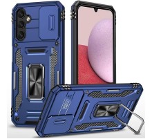 Ударостійкий чохол Camshield Army Ring для Samsung Galaxy S24+ Синій / Navy