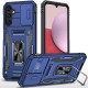 Ударостійкий чохол Camshield Army Ring для Samsung Galaxy S24+ Синій / Navy