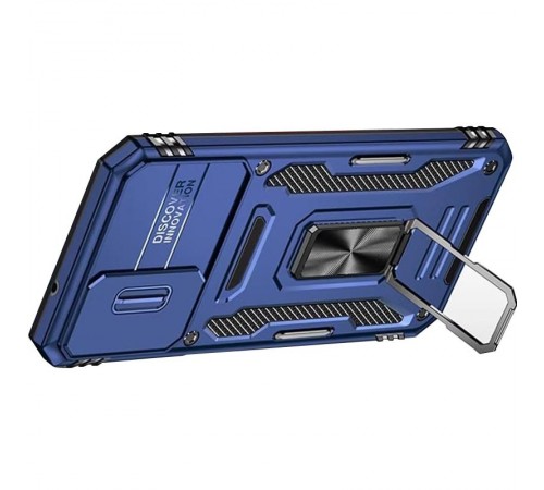 Ударостійкий чохол Camshield Army Ring для Samsung Galaxy S24+ Синій / Navy Ударостійкий чохол Camshield Army Ring для Samsung Galaxy S24+ Синій / Navy