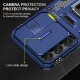 Ударостійкий чохол Camshield Army Ring для Samsung Galaxy S24+ Синій / Navy