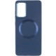 TPU чохол Bonbon Metal Style with MagSafe для Samsung Galaxy S24+ Синій / Cosmos Blue