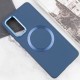 TPU чохол Bonbon Metal Style with MagSafe для Samsung Galaxy S24+ Синій / Cosmos Blue